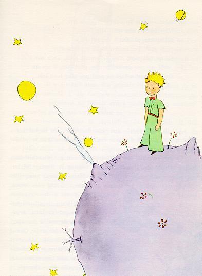 The Little prince and stars